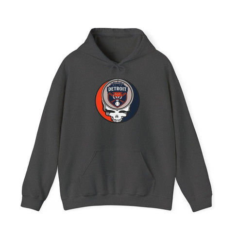 Grateful Dead - Detroit Tigers Grateful Dead Unisex Heavy Blend Hoodie - Hooded Sweatshirt - StealieShop